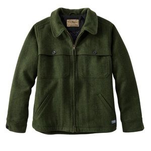 LL Bean Maine Guide Zip Front Jac-Shirt Primaloft Women's Regular size XL